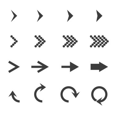 Ok ile vektör çizim, beyaz bir arka plan ayarlamak