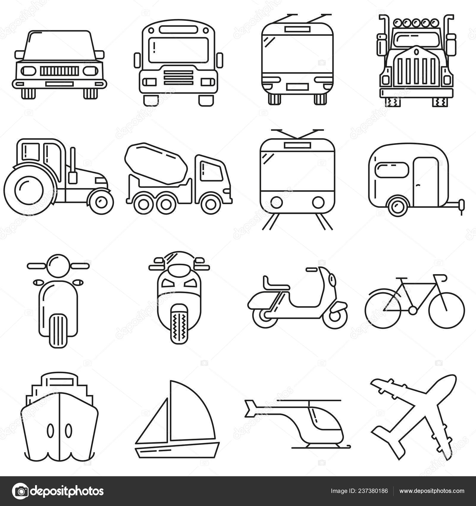 Share 144+ modes of transport drawing super hot