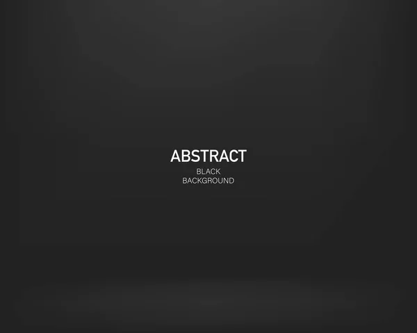 Black abstract background. Gradient design. Darck background. Ve — Stock Vector