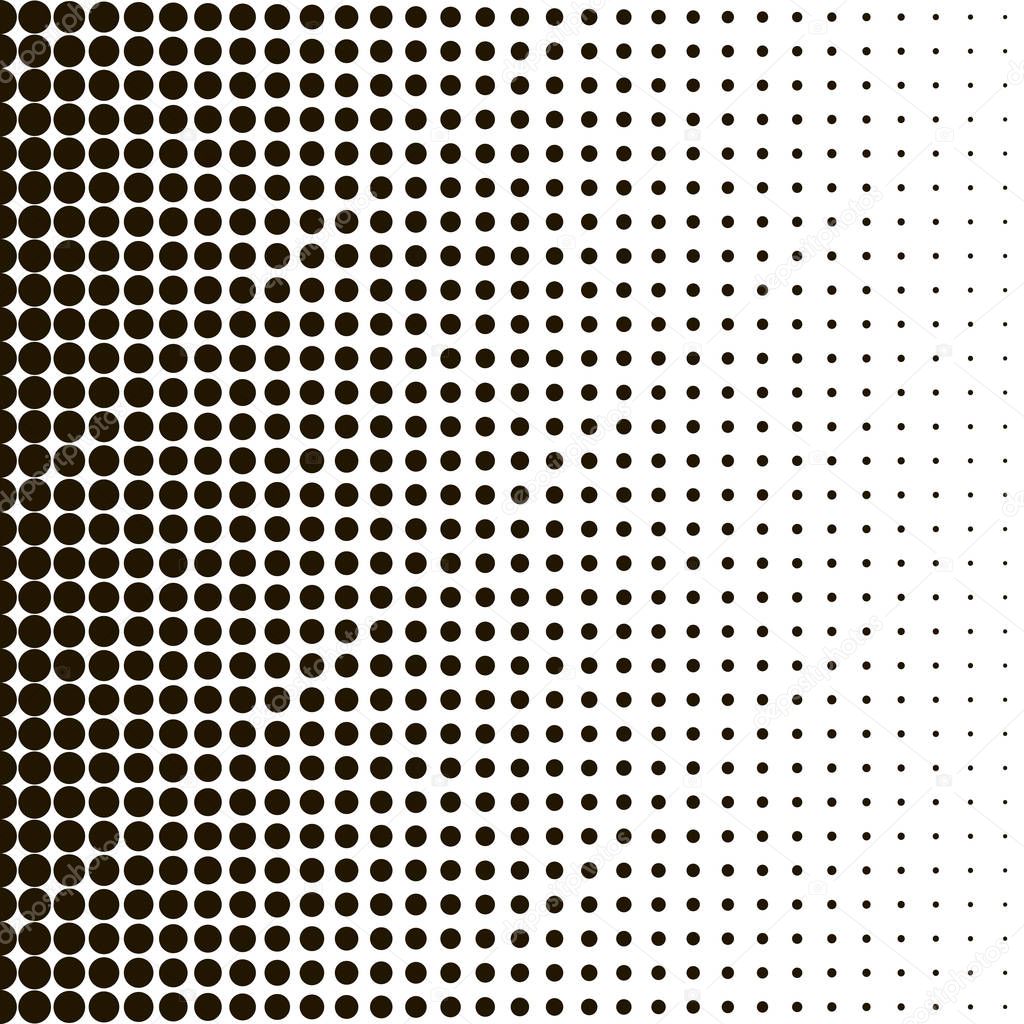 Background of halftone for your designs. Hallftone pattern. Vect