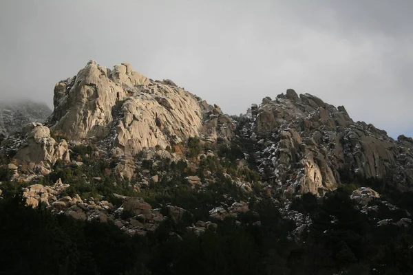 Pedriza Panorama Manzarası — Stok fotoğraf