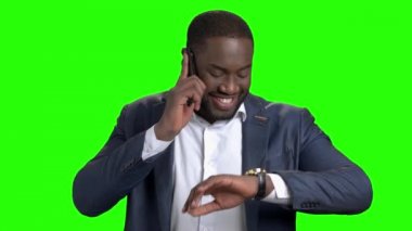 Evet neşeli esmer Yöneticisi.