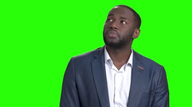 Afro-Amerikan işadamı hoş bir şey hatırladım.