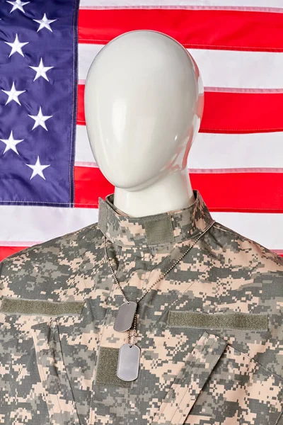 Concept de soldat américain fier . — Photo