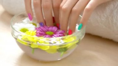 Spa yordamı alma eller.