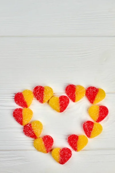 Mutlu Sevgililer günü ahşap arka plan.