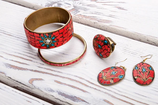 Bracelets mosaïque décorés . — Photo