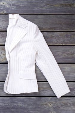 İş ceket kol ile katlanmış.