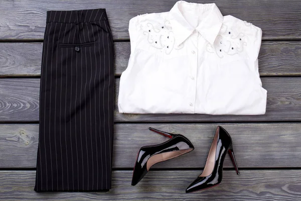 Klassiska business kläder set. — Stockfoto