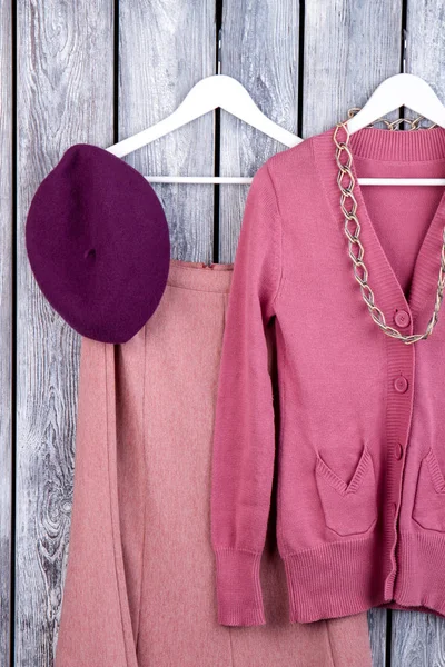 Şık Bayan giyim seti.