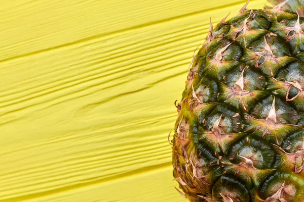 Close up pineapple and copy space. — Stock Photo, Image