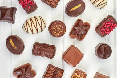 Şekerleme tatlı arka plan.