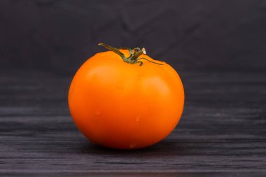 Sarı domates taze yakın çekim.