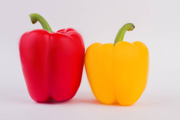 Two paprika vegetables.