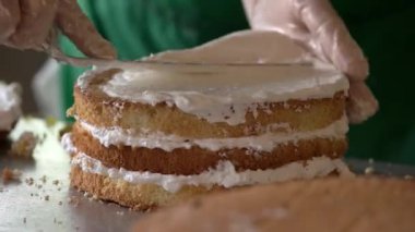 Meyveli pasta krema.