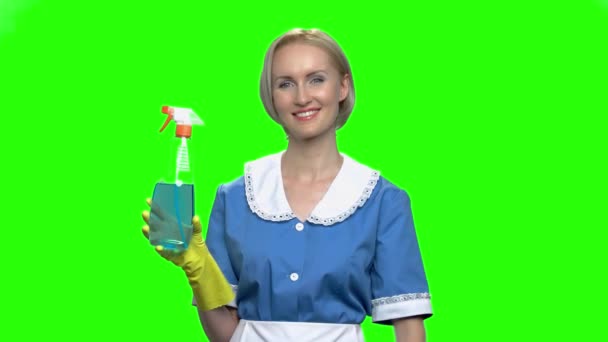 Anúncio spray Cleaner . — Vídeo de Stock