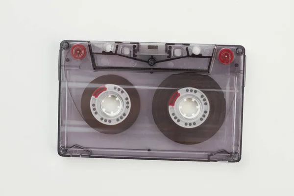 Old transparent audio tape. — Stock Photo, Image