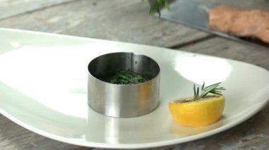 Ispanak pişmiş, kaşık.