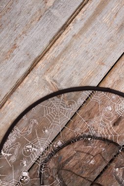 Cadılar Bayramı için şeffaf cadı şapka.