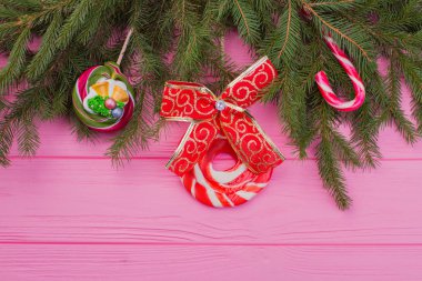 neşeli Noel kenarlık.