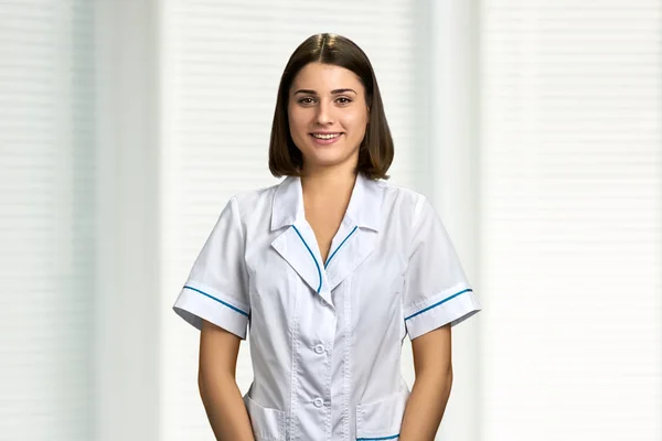 Portrait of young smiling nurse. — Stock Photo, Image