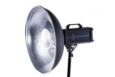 Stüdyo aydınlatma bir tripod stand.