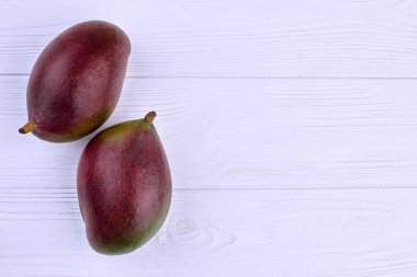 Mango meyve ve kopya alanı.