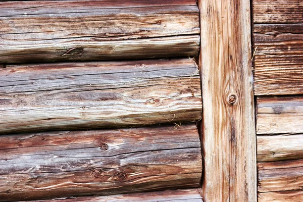 Vieux fond de mur en bois balk . — Photo