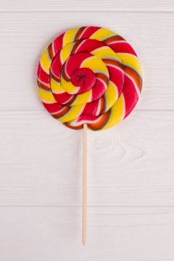 Çok renkli girdap lolipop Stick.