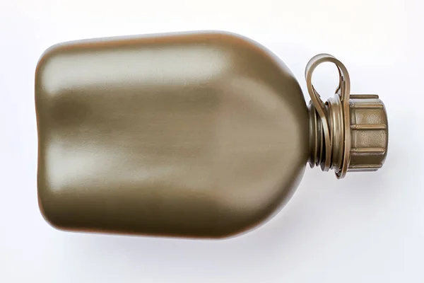 Στρατιωτικό μπουκάλι νερό του στρατού. — Φωτογραφία Αρχείου