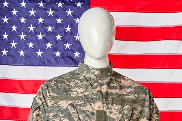 US army soldier uniform. — Stock Photo, Image