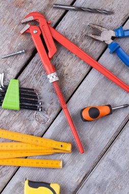 onarım ve inşaat araçları.