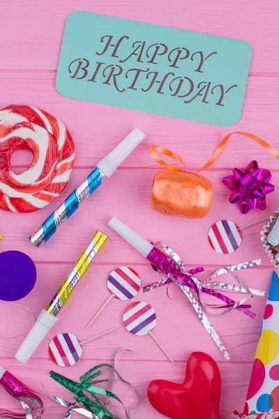 Colorful happy Birthday background.