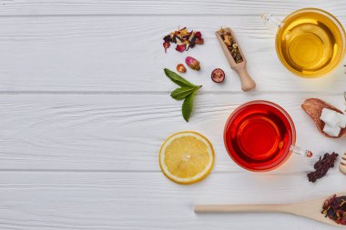 Soğuk algınlığı için sıcak bir içecek.