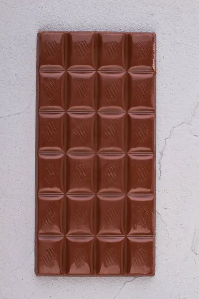 Шоколад, вид сверху . — стоковое фото