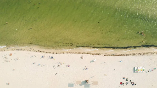 Вид з повітря на пляжі . — стокове фото