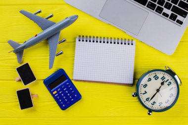 Kopyalama alanı için düz boş not defteri.