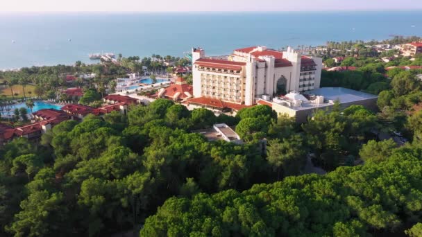 Panorama de la ciudad balnearia de Antalya, Turquía. — Vídeos de Stock