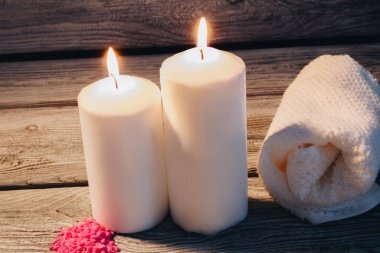 Spa natürmort yaşam bileşimi.
