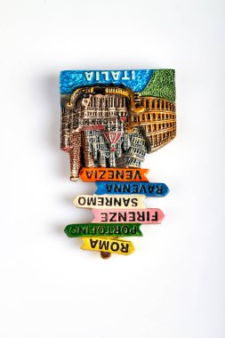 İtalya şehir yol işaretleri.