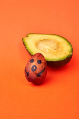 Avokado bırakan tohum..