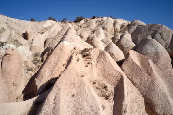 Formaciones geológicas rocosas en Capadocia, Turquía. — Foto de Stock
