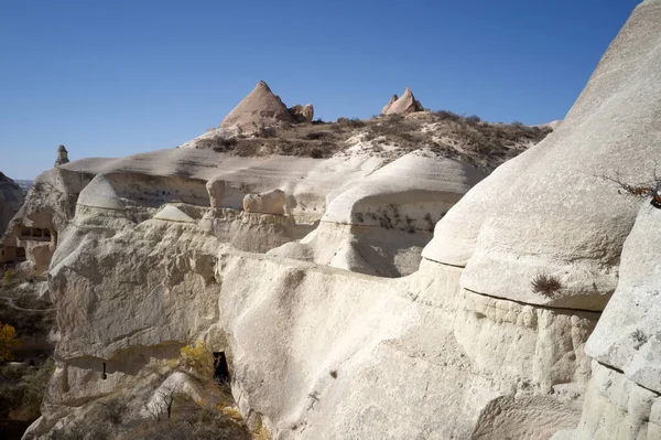 Increíble paisaje rocoso en Capadocia, Turquía. — Foto de Stock