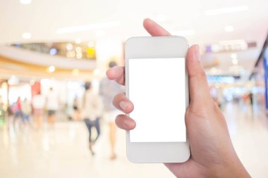 Görüntü, insanlar alışveriş merkezi Bulanıklaştır.