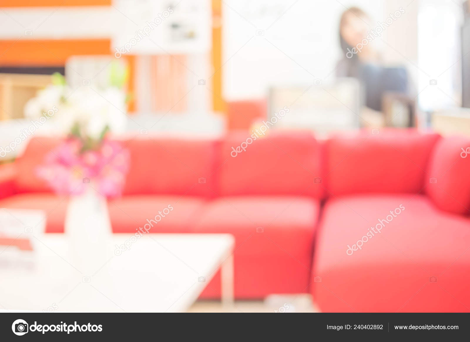 Blur Image Modern Living Room Interior — Stock Photo © pat194 #240402892