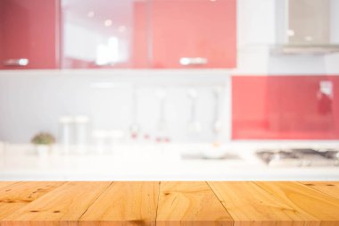 Mutfak Oda arka plan bulanıklık