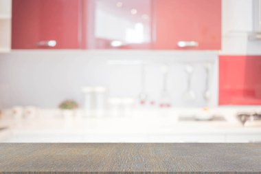 Mutfak Oda arka plan bulanıklık