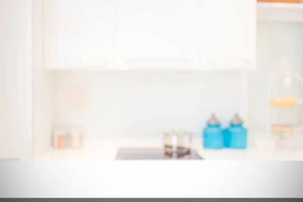 Blur Kitchen Room Background — стоковое фото