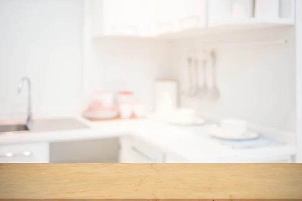 Blur Δωμάτιο Κουζινών Του Φόντου — Φωτογραφία Αρχείου