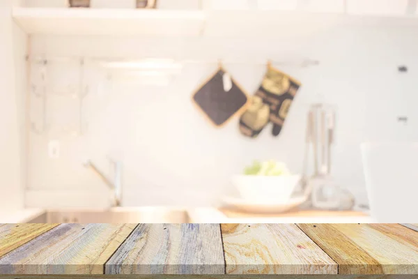 Blur Δωμάτιο Κουζινών Του Φόντου — Φωτογραφία Αρχείου